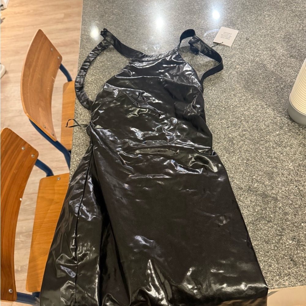 BACKLESS MINI DRESS- BLACK- NEVER WORN